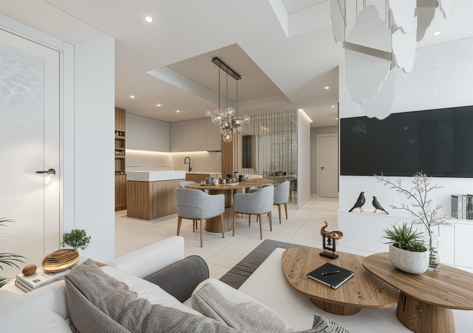 SALA, COCINA Y COMEDOR